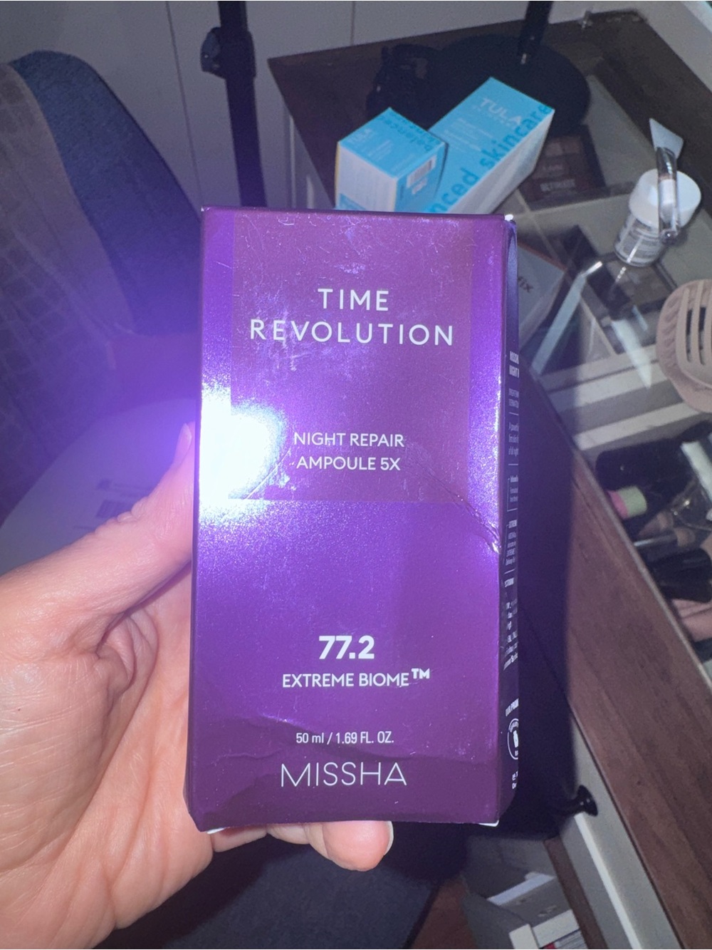 MISSHA Time Revolution Night Repair Ampoule 5X - Purple
